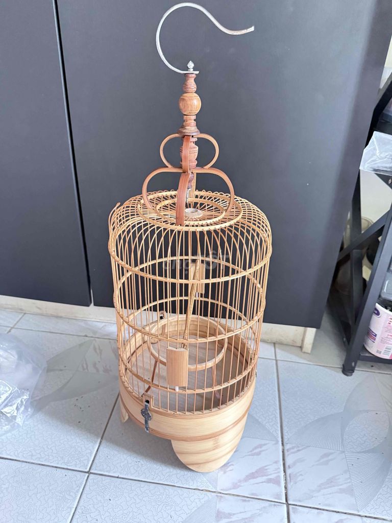 Lồng chim tre Vàng kem. Mua bán Phụ kiện, Thức ăn, Dịch vụ tại Quận 10 Tp Hồ Chí Minh được đăng bởi Quách Hạo Nam hình 1