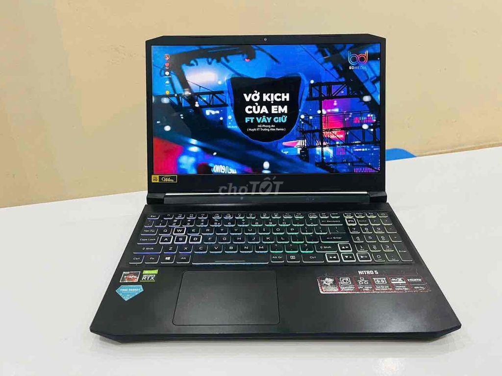 Acer Nitro AN515-45 Ryzen 7 16GB/512GB RTX 3060. Mua bán Laptop tại Quận Liên Chiểu Đà Nẵng được đăng bởi TT Center 603 Tôn Đức Thắng Hòa Khánh  hình 1