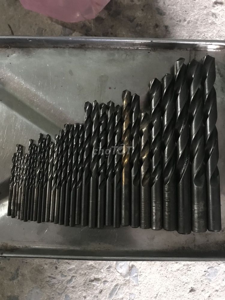 Mũi khoan nachi và hss từ phi2.5 tới 12,8 tc :31 c