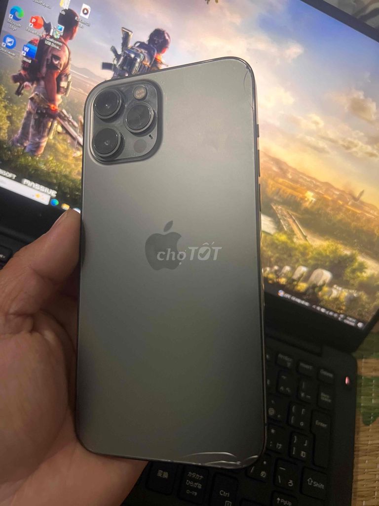 Apple iPhone 12 Pro Max Xám. Mua bán Điện thoại tại Huyện Krông Bông Đắk Lắk được đăng bởi Nguyễn Thanh hình 1