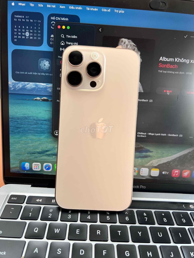 Apple iPhone 16 Pro Max 512GB Vàng 99%. Mua bán Điện thoại tại Quận Tân Phú Tp Hồ Chí Minh được đăng bởi hovietbao hình 1