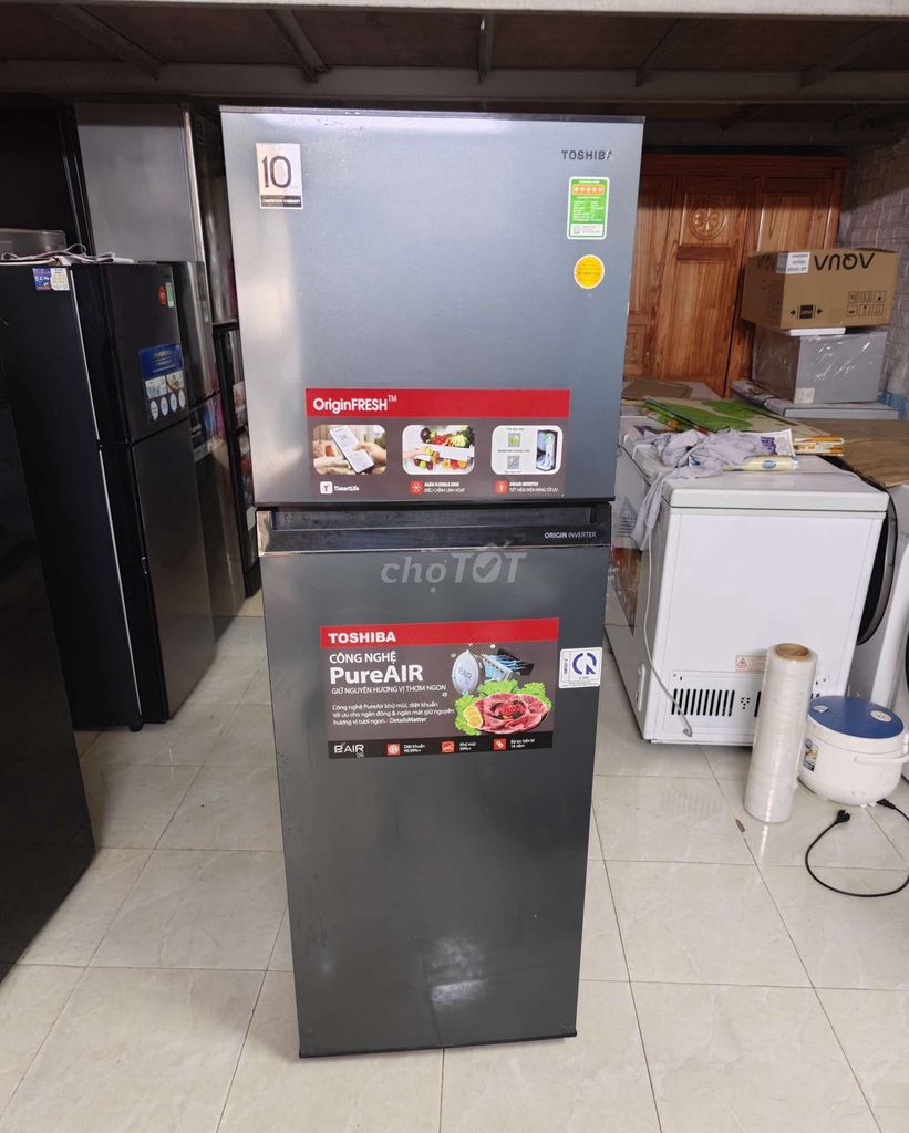 Toshiba inverter 253l 2025 bh hãng 2 năm 98%. Mua bán Tủ lạnh tại Quận Nam Từ Liêm Hà Nội được đăng bởi Ngoc Nguyen hình 1