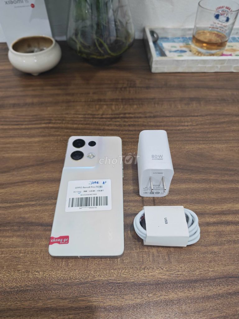 Oppo Reno 8 Pro 5G 8/256 Vàng sạc 80w có ship COD. Mua bán Điện thoại tại Quận Hoàng Mai Hà Nội được đăng bởi Trần Ngọc Hiếu hình 1