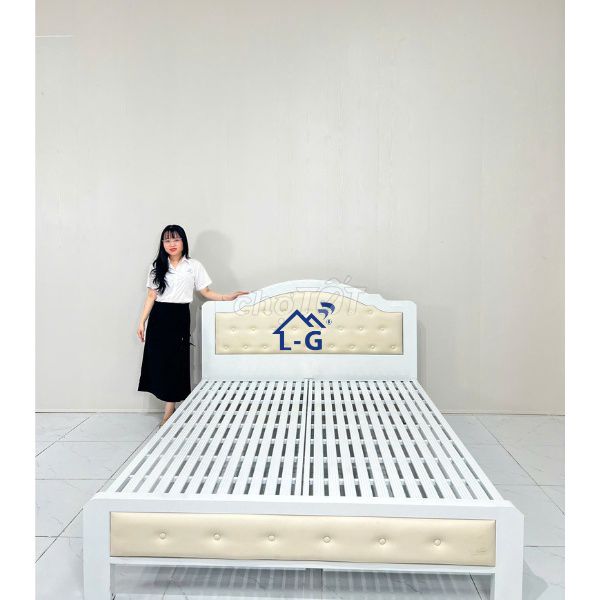 GIƯỜNG SẮT-- GIƯỜNG SẮT-- GIƯỜNG SẮT-- GIƯỜNG SẮT. Mua bán Giường, chăn ga gối nệm tại Thị xã Tân Uyên Bình Dương được đăng bởi NỘI THẤT LÂM GIA PHÁT  hình 1