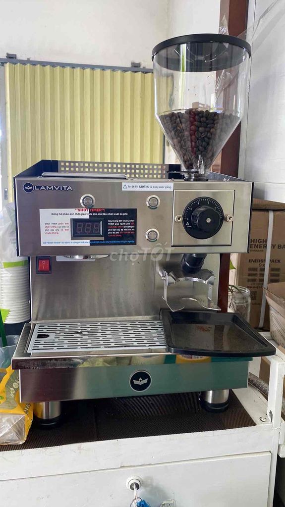 Máy xay pha cà phê 2 trong 1  Lamvita mio. Mua bán Bếp, lò, đồ điện nhà bếp tại Thành phố Kon Tum Kon Tum được đăng bởi Thành Thảo hình 1