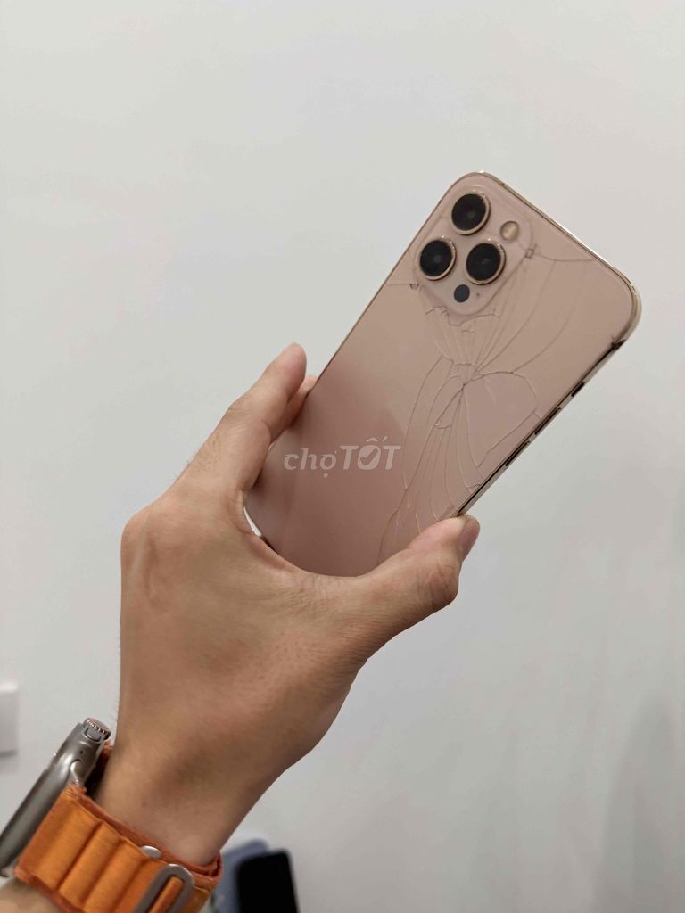 Apple iPhone 12 Pro Max 128GB Vàng Lỗi Face ID. Mua bán Điện thoại tại Quận Cầu Giấy Hà Nội được đăng bởi TicoSmartphone hình 1