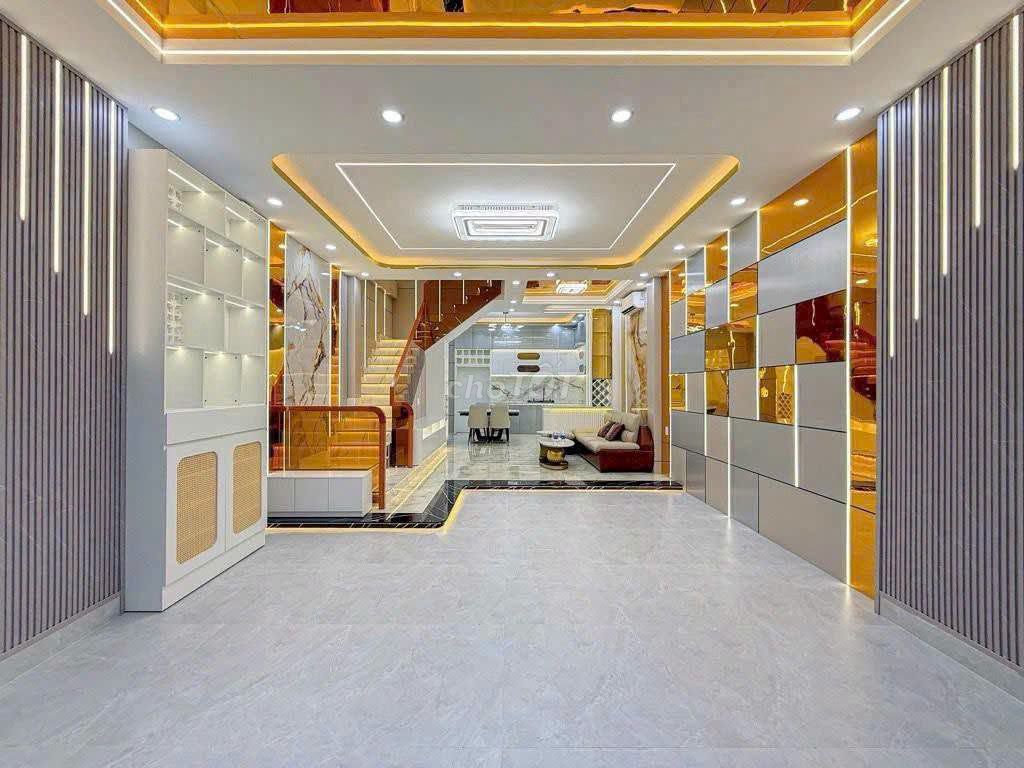 Nhà bán Quận 7, 3 tầng, 5mx12m, full nội thất