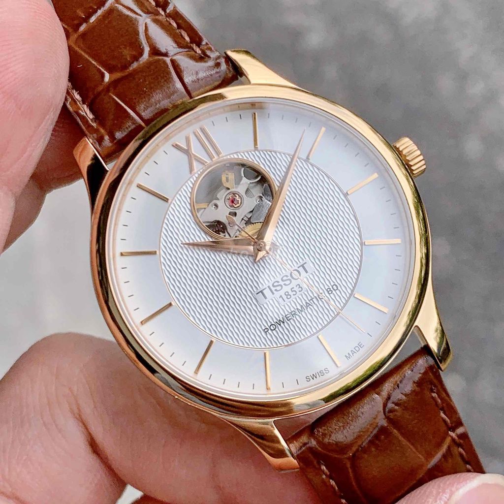 Đồng hồ Tissot Tradition Open Heart Nam. Mua bán Đồng hồ tại Quận Hà Đông Hà Nội được đăng bởi Lê Quang Huy hình 1