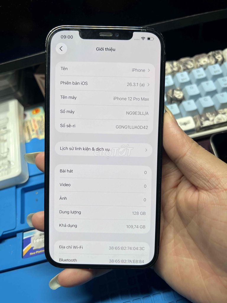 iPhone 12 Pro Max 128GB Xanh. Mua bán Điện thoại tại Quận Hà Đông Hà Nội được đăng bởi Chú Tiểu hình 1