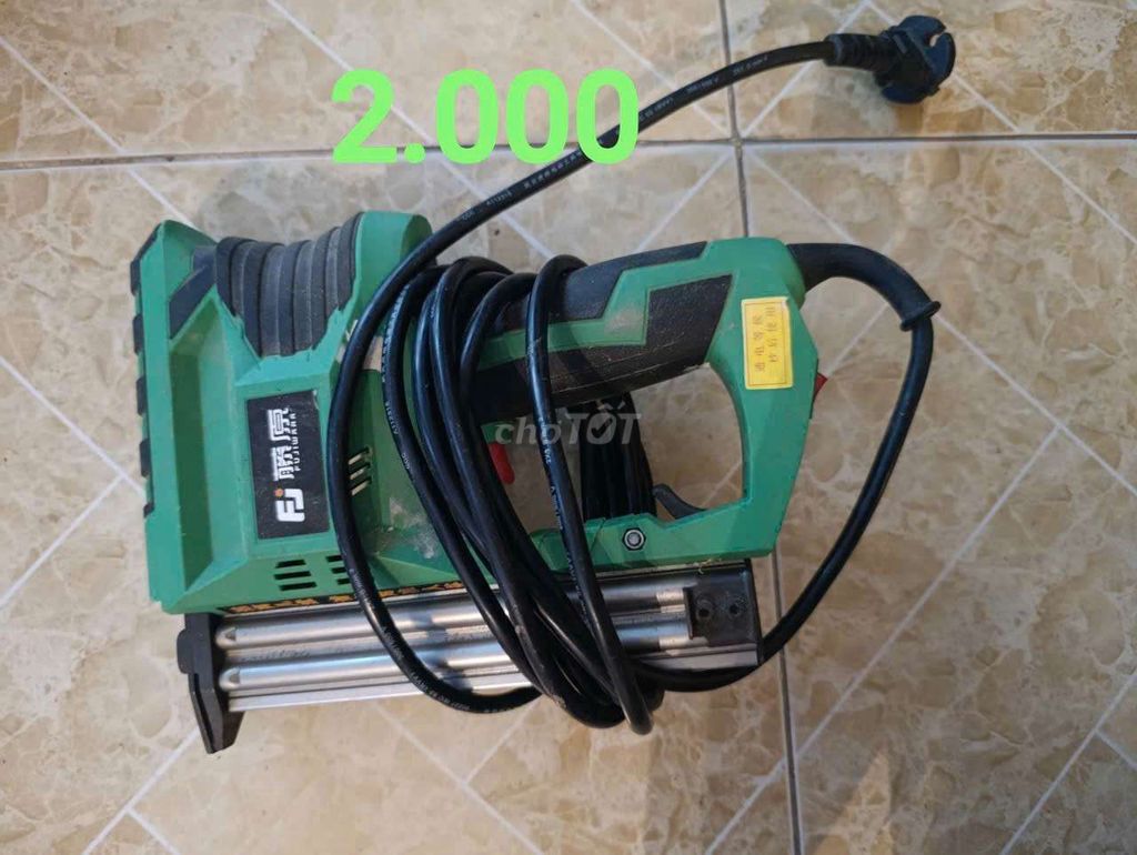 Súng bắn đinh Fujimare Xanh lá Kim loại, nhựa. Mua bán Đồ chuyên dụng, Giống nuôi trồng tại Quận Ngũ Hành Sơn Đà Nẵng được đăng bởi Vo Thao Ly  hình 1