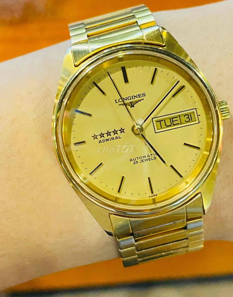 Swiss Auto 1977, THƯỢNG ĐỈNH LONGINES 25 JEWELS