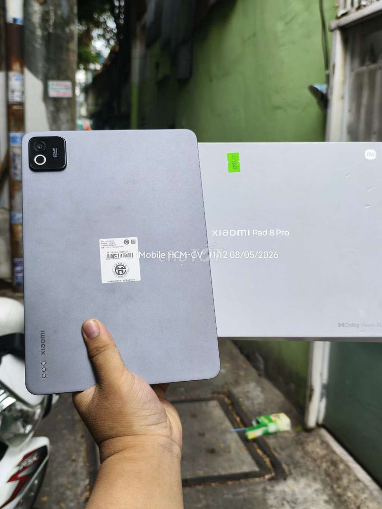 Xiaomi Pad 8 Pro Đen 12/256 fullbox ROM gốc. Mua bán Máy tính bảng tại Quận Gò Vấp Tp Hồ Chí Minh được đăng bởi Thanh Tri hình 1