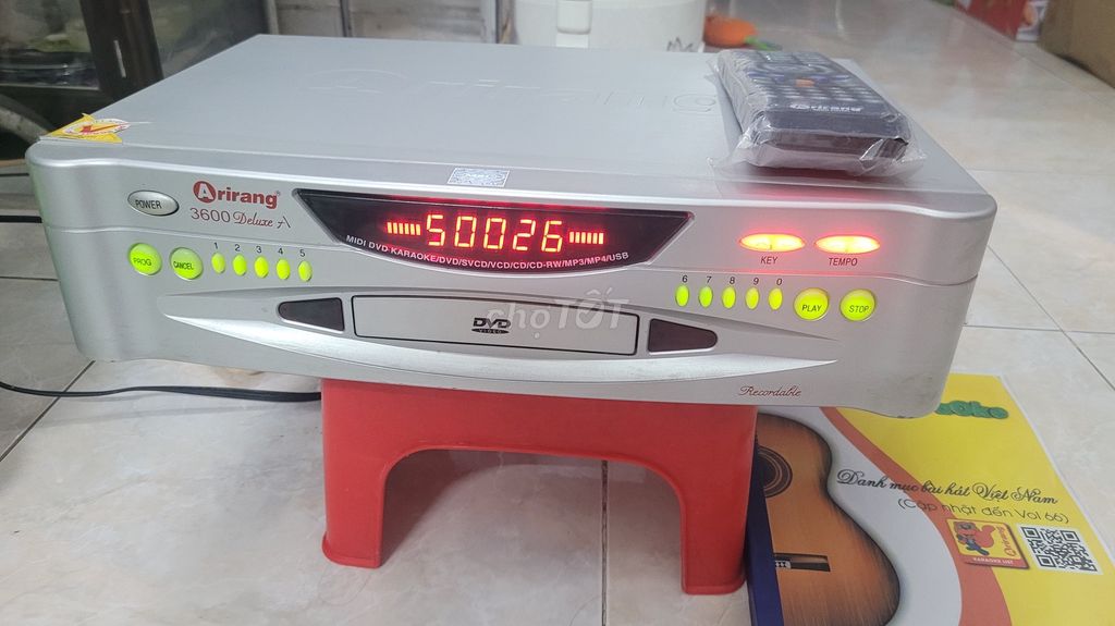 Đầu đĩa DVD Karaoke Ariang 3600 Deluxe A (Bass ấm). Mua bán Tivi, Âm thanh tại Quận Tân Phú Tp Hồ Chí Minh được đăng bởi Trường hình 1