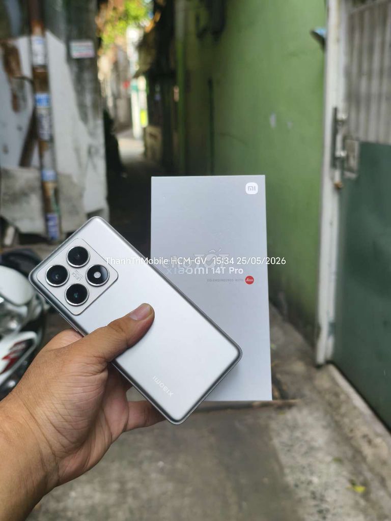Xiaomi Mi 14T Pro 12/512GB Xám Hộp+dây sạc+ ốp. Mua bán Điện thoại tại Quận Gò Vấp Tp Hồ Chí Minh được đăng bởi Thanh Tri hình 1