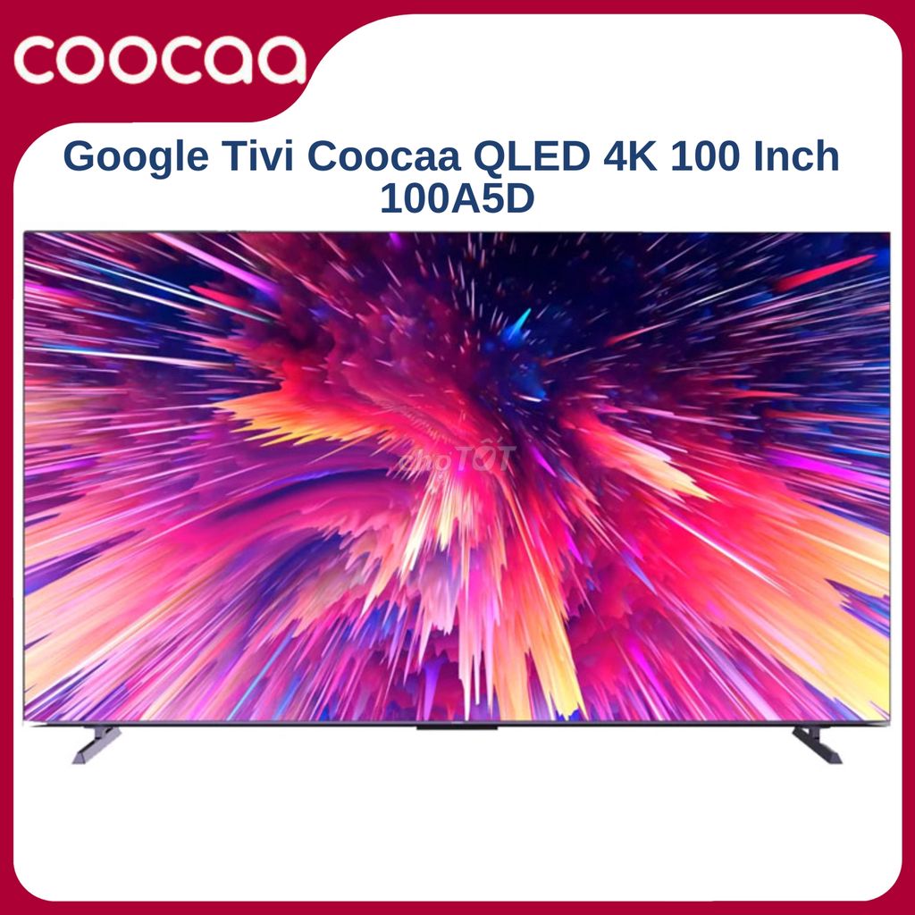 Google Tivi Coocaa 100A5D 4KQLED 100inch-Indonesia