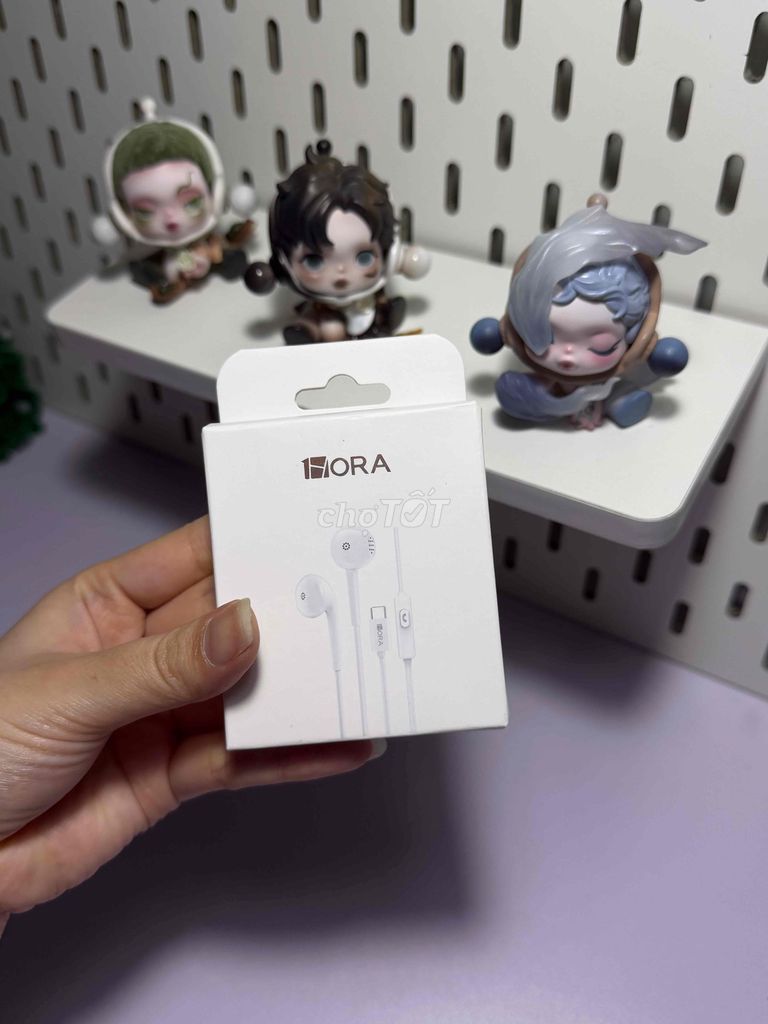 Tai nghe HORA USB-C Trắng Mới. Mua bán Tivi, Âm thanh tại Quận Hai Bà Trưng Hà Nội được đăng bởi Ngọc hình 1