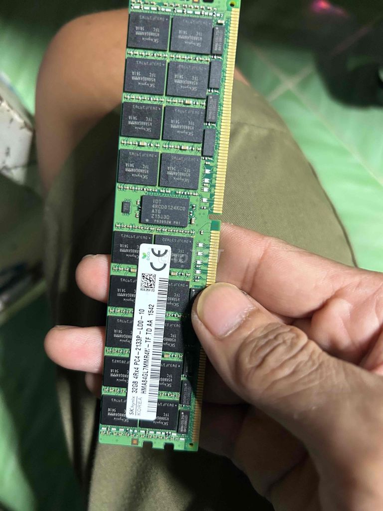 RAM SK Hynix 32GB DDR4 2133P. Mua bán Linh kiện (RAM, Card...) tại Huyện Chợ Mới An Giang được đăng bởi Nguyễn chí linh hình 1