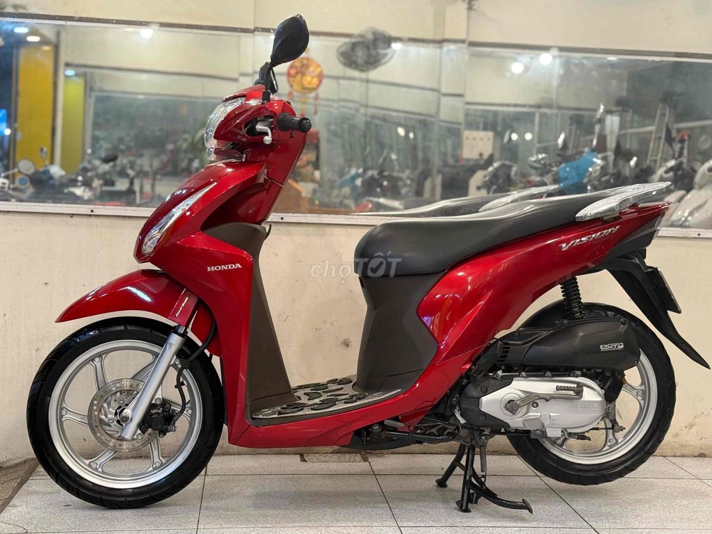 Honda Vision 2016 màu Đỏ. Mua bán Xe máy tại Quận Gò Vấp Tp Hồ Chí Minh được đăng bởi Hoàng Bách  hình 1