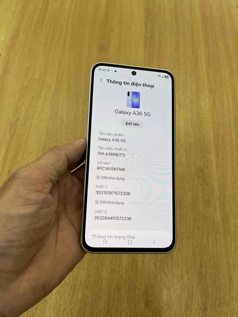 🔥🔥Samsung A36 5G chính hãng, rin keng🔥🔥. Mua bán Điện thoại tại Quận Hải Châu Đà Nẵng được đăng bởi Quang Ánh Mobile hình 1