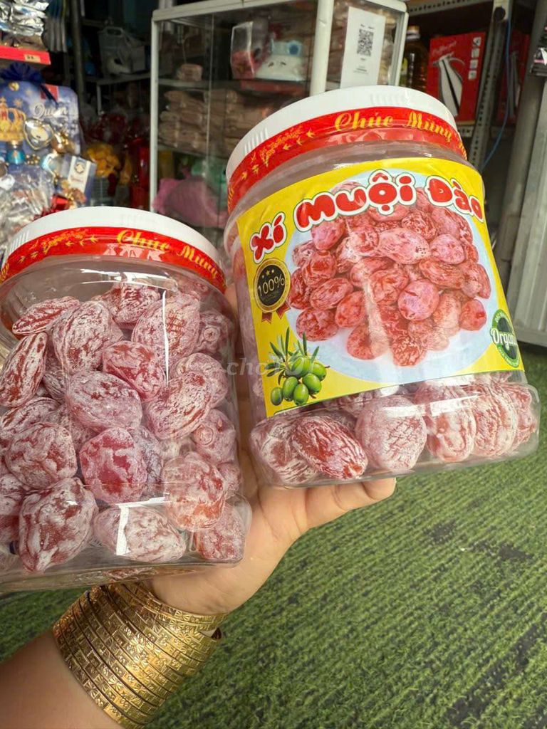 Hủ 500gr xí muội đào hồng