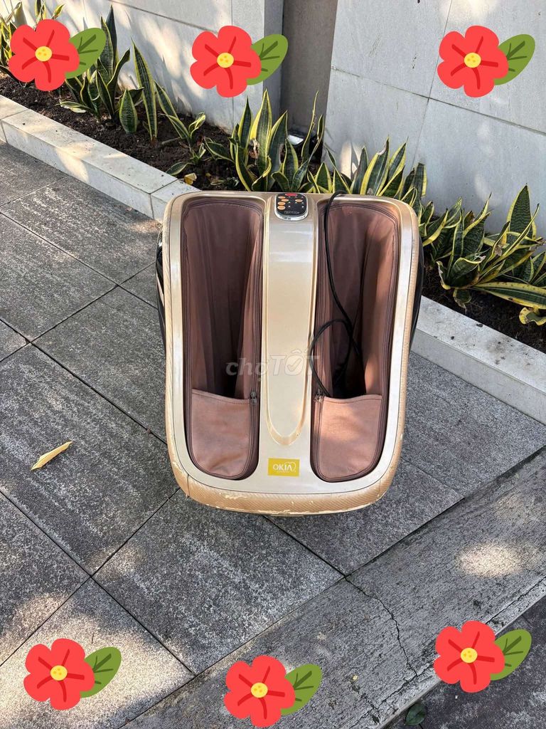 Máy massage chân OKIA Vàng đồng. Mua bán Nội thất, đồ gia dụng khác tại Quận 12 Tp Hồ Chí Minh được đăng bởi Diep Giang hình 1