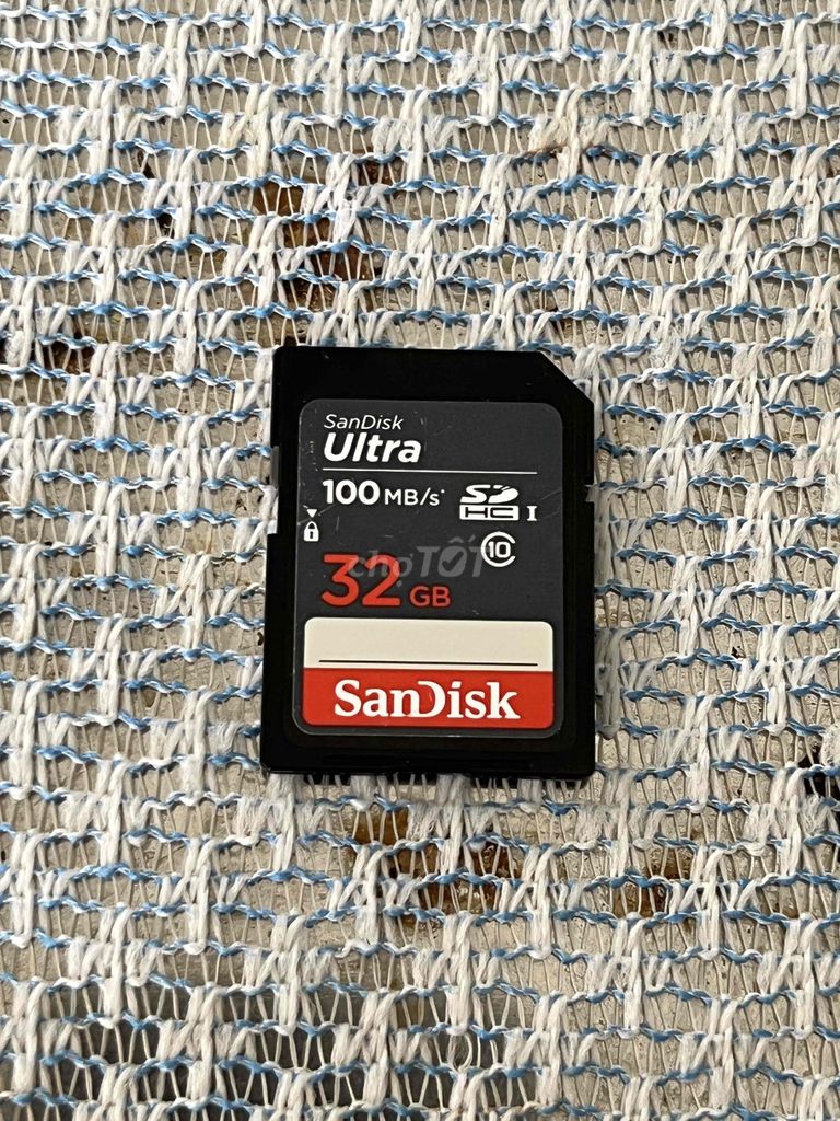Thẻ nhớ SanDisk Ultra 32GB. Mua bán Phụ kiện (Màn hình, Chuột...) tại Thành phố Huế Thừa Thiên Huế được đăng bởi Lotus Boy hình 1