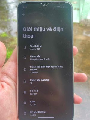 Bán điện thoại Cần thơ. Realme C35. Mua bán Điện thoại tại Quận Cái Răng Cần Thơ được đăng bởi tân Trần