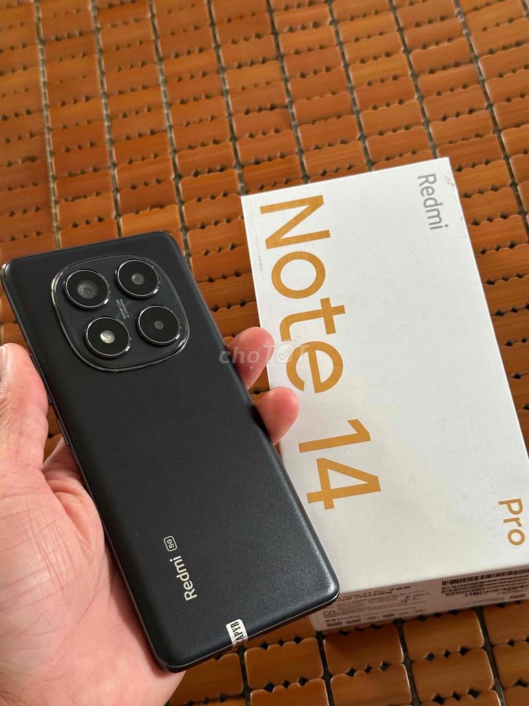 Xiaomi Redmi Note 14 Pro 12/256GB Đen fullbox bán. Mua bán Điện thoại tại Thành phố Thủ Dầu Một Bình Dương được đăng bởi Hoàng hải hình 1