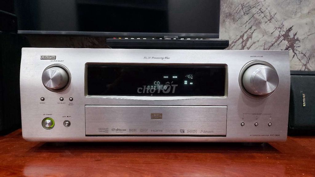 Amply Denon AVC-3808 Bạc. Mua bán Tivi, Âm thanh tại Huyện Thanh Oai Hà Nội được đăng bởi THO hình 1
