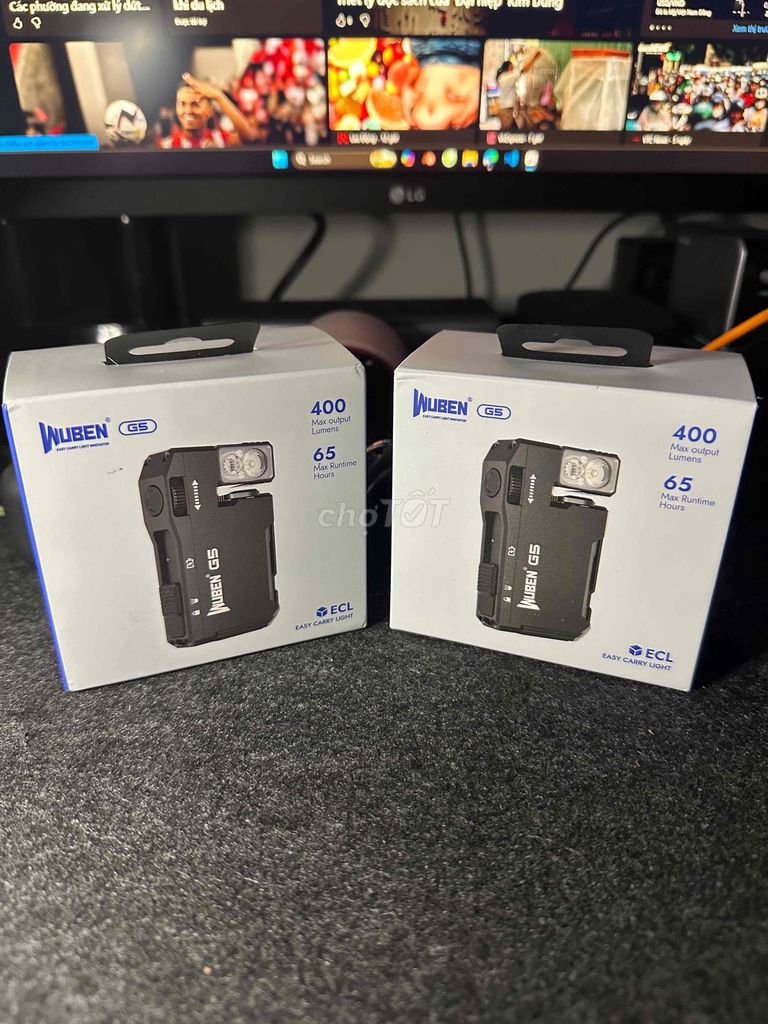 Đèn pin Wuben G5 Đen. Mua bán Đèn tại Quận 12 Tp Hồ Chí Minh được đăng bởi Liem Tran hình 1