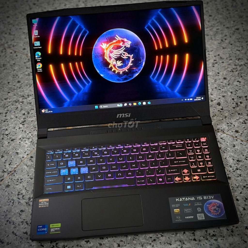 MSI Katana 15 B13V i7 16GB/1TB Đã sử dụng. Mua bán Laptop tại Quận Bình Tân Tp Hồ Chí Minh được đăng bởi Duy Bình Ford hình 1