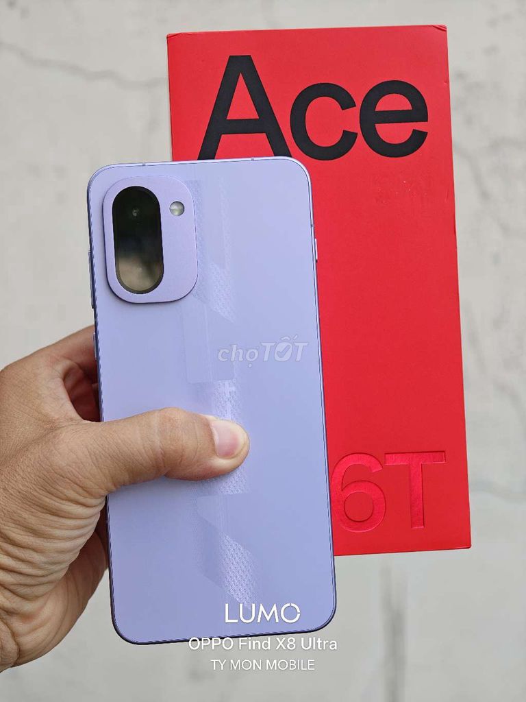 Oneplus ACE 6T 256GB Tím. Mua bán Điện thoại tại Quận 5 Tp Hồ Chí Minh được đăng bởi TY  MON MOBILE hình 1