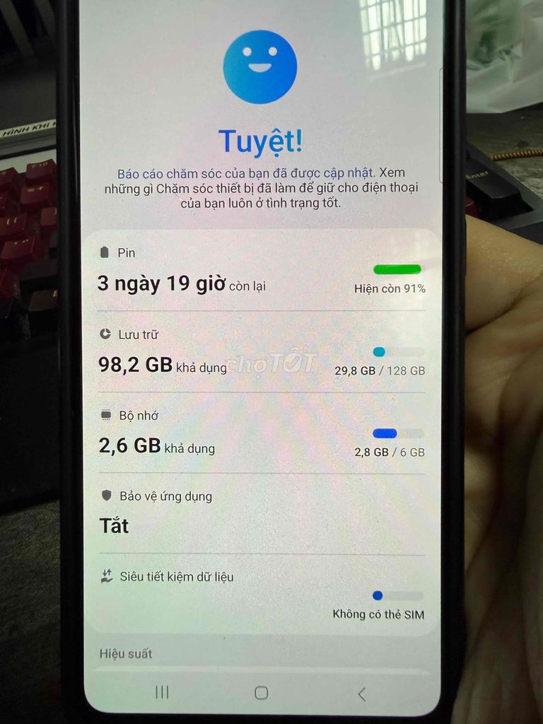 Samsung Galaxy A51 6GB/128GB. Mua bán Điện thoại tại Thành phố Thủ Đức Tp Hồ Chí Minh được đăng bởi Hiếu hình 1