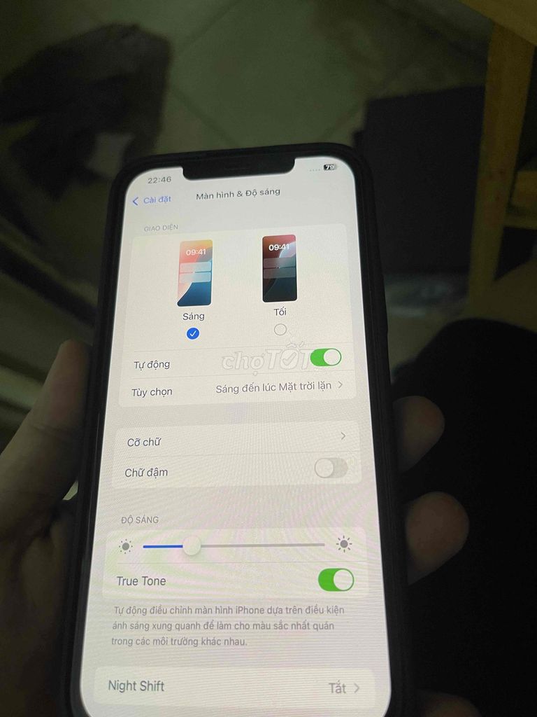 Màn hình GX iphone 12 promax lên đẹp đã test