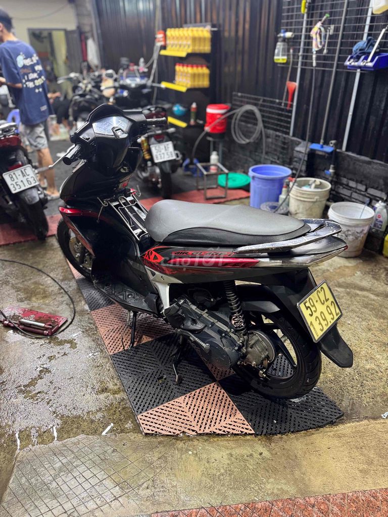 Honda Air Blade 2008 черный, красный