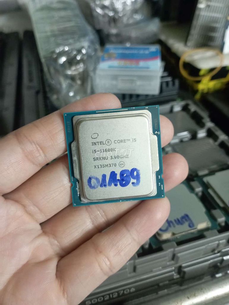 CPU I5 11600k I5 9600k i3 9100f G4600 G4620