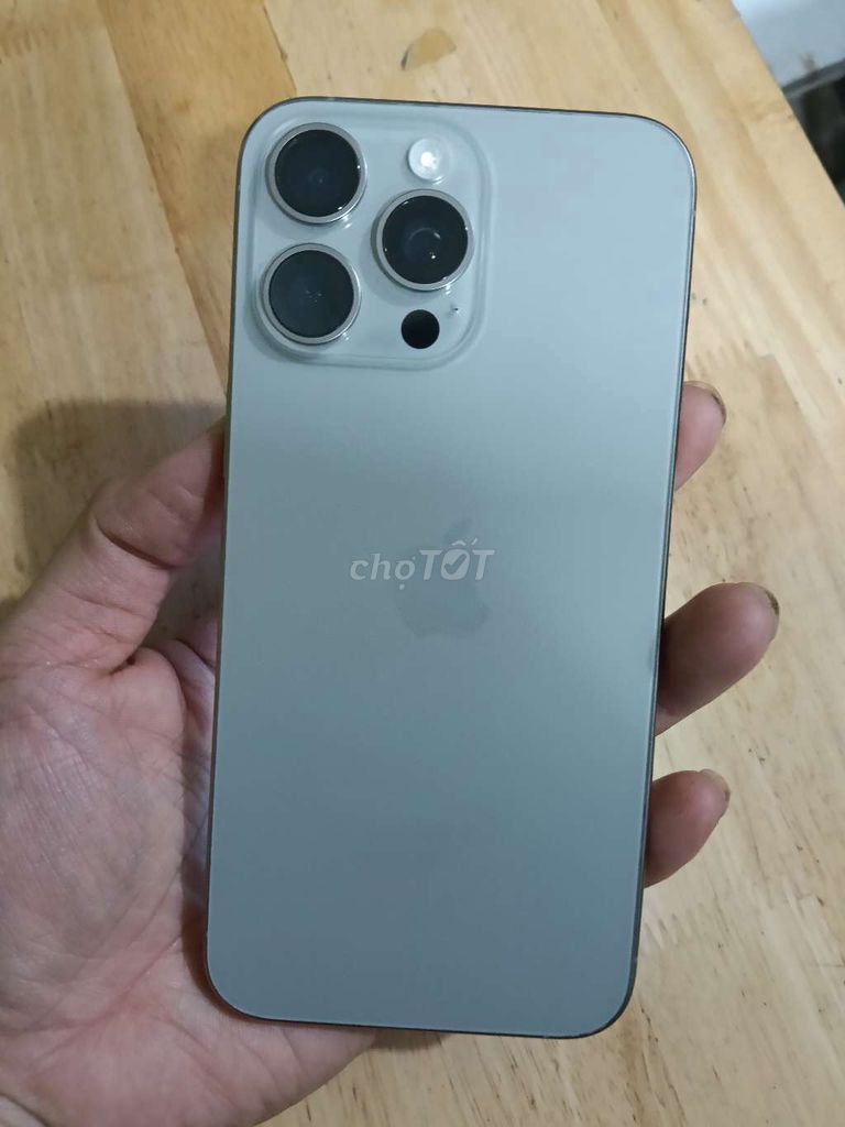  iPhone 15 Pro Max 256GB Xám 2 sim. Mua bán Điện thoại tại Thành phố Thủ Đức Tp Hồ Chí Minh được đăng bởi NT hình 1