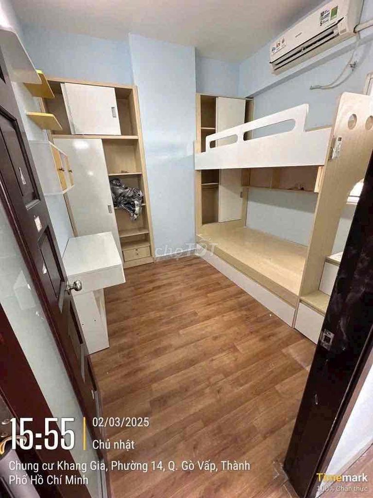 Просторная квартира 2 спальни 2 санузла 78м² в Кханг Зиа, Го Вап