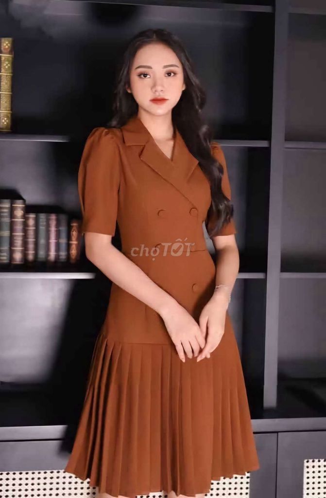 Đầm công sở Nữ vải mềm mại size M. Mua bán Quần áo tại Quận 12 Tp Hồ Chí Minh được đăng bởi Nguyễn Thu hình 1