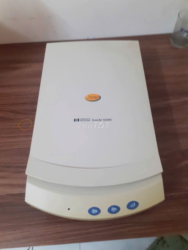 Máy scan HP ScanJet 4200C Trắng kem Ít sử dụng. Mua bán Đồ dùng văn phòng tại Quận 10 Tp Hồ Chí Minh được đăng bởi Ông Anh Tài hình 1
