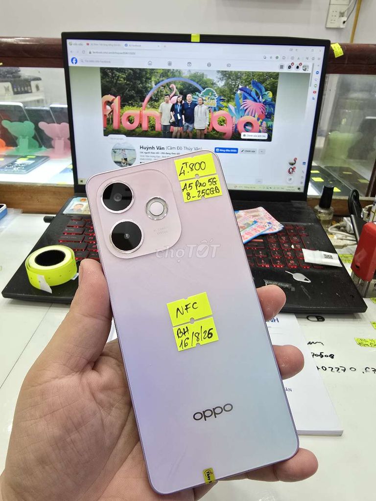 Oppo A5 Pro 5G - 256GB. Mua bán Điện thoại tại Thành phố Long Xuyên An Giang được đăng bởi Facebook Cầm Đồ Thúy Vân hình 1