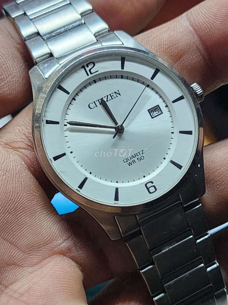 Đồng hồ Citizen Pin Bạc 38mm. Mua bán Đồng hồ tại Huyện Đất Đỏ Bà Rịa - Vũng Tàu được đăng bởi Nguyễn duy học hình 1