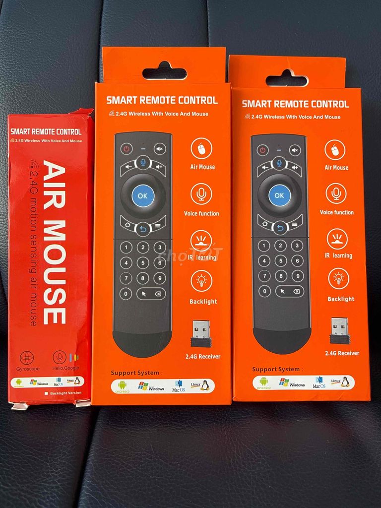 Chuột bay giọng nói voice remote cao cấp full box