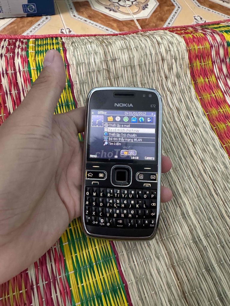 Cần bán nokia e72. Mua bán Điện thoại tại Quận Gò Vấp Tp Hồ Chí Minh được đăng bởi Trung Phong hình 1