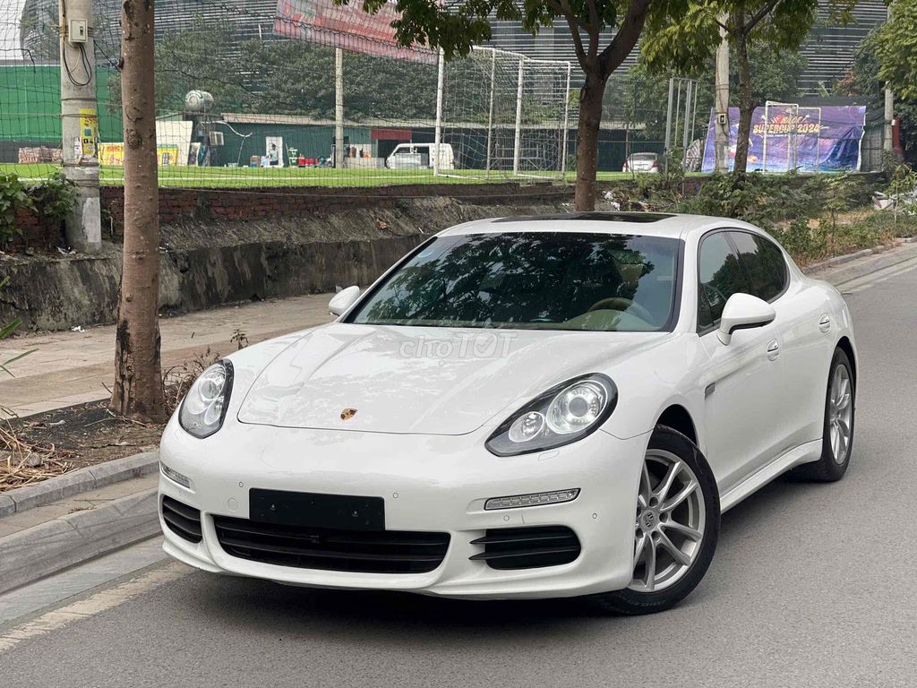 Porsche Panamera 2013 màu trắng siêu đẹp