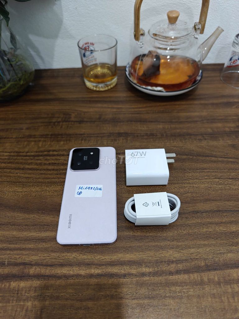 Xiaomi Mi 14 12/256 Hồng sạc 120w có ship COD. Mua bán Điện thoại tại Quận Ba Đình Hà Nội được đăng bởi Android Top hình 1