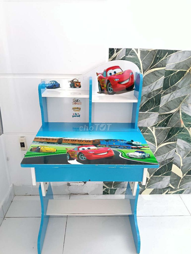 Bàn học gỗ MDF xanh dương, trắng. Mua bán Bàn ghế tại Quận 6 Tp Hồ Chí Minh được đăng bởi Hoàng Doanminh hình 1