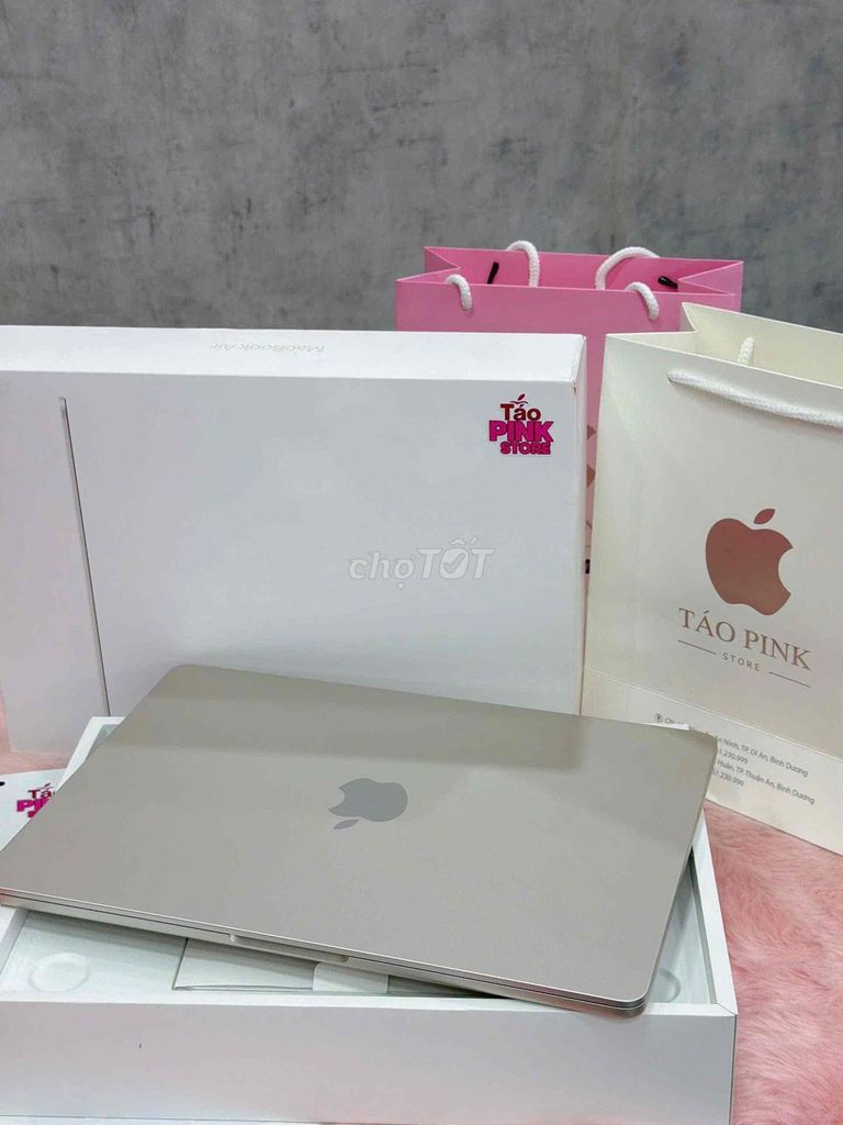 Apple MacBook Air M2 8GB/256GB Vàng. Mua bán Laptop tại Thành phố Dĩ An Bình Dương được đăng bởi Lăng Duy Hào hình 1