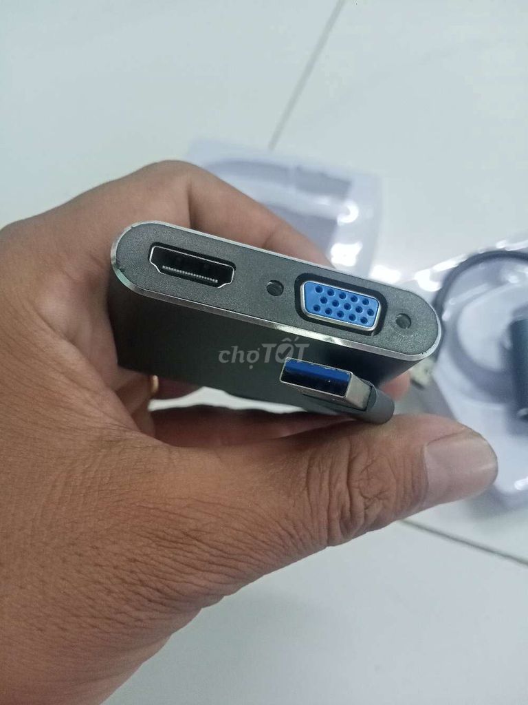 2 sợi usb 3.0 ra 2 màn hình