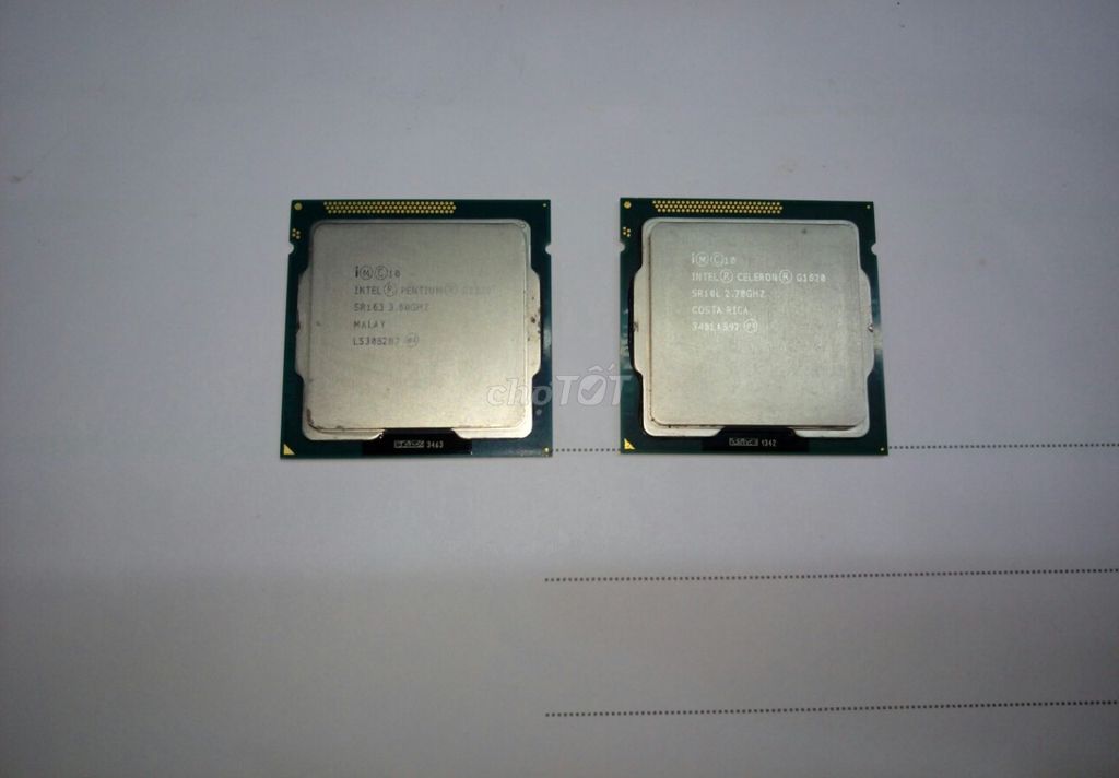 0911069760 - Intel Cpu  pentium g2030 / Celeron G1620 soket 115